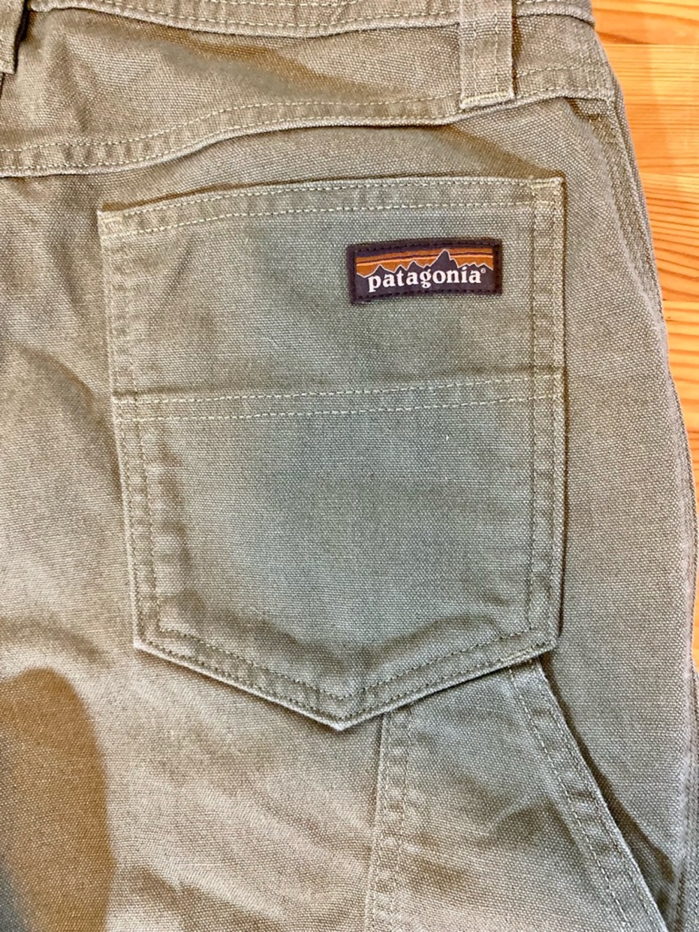 NWOT Patagonia Women's Field Work Trail Pants Fatique Green Size 6 - Picture 8 of 8